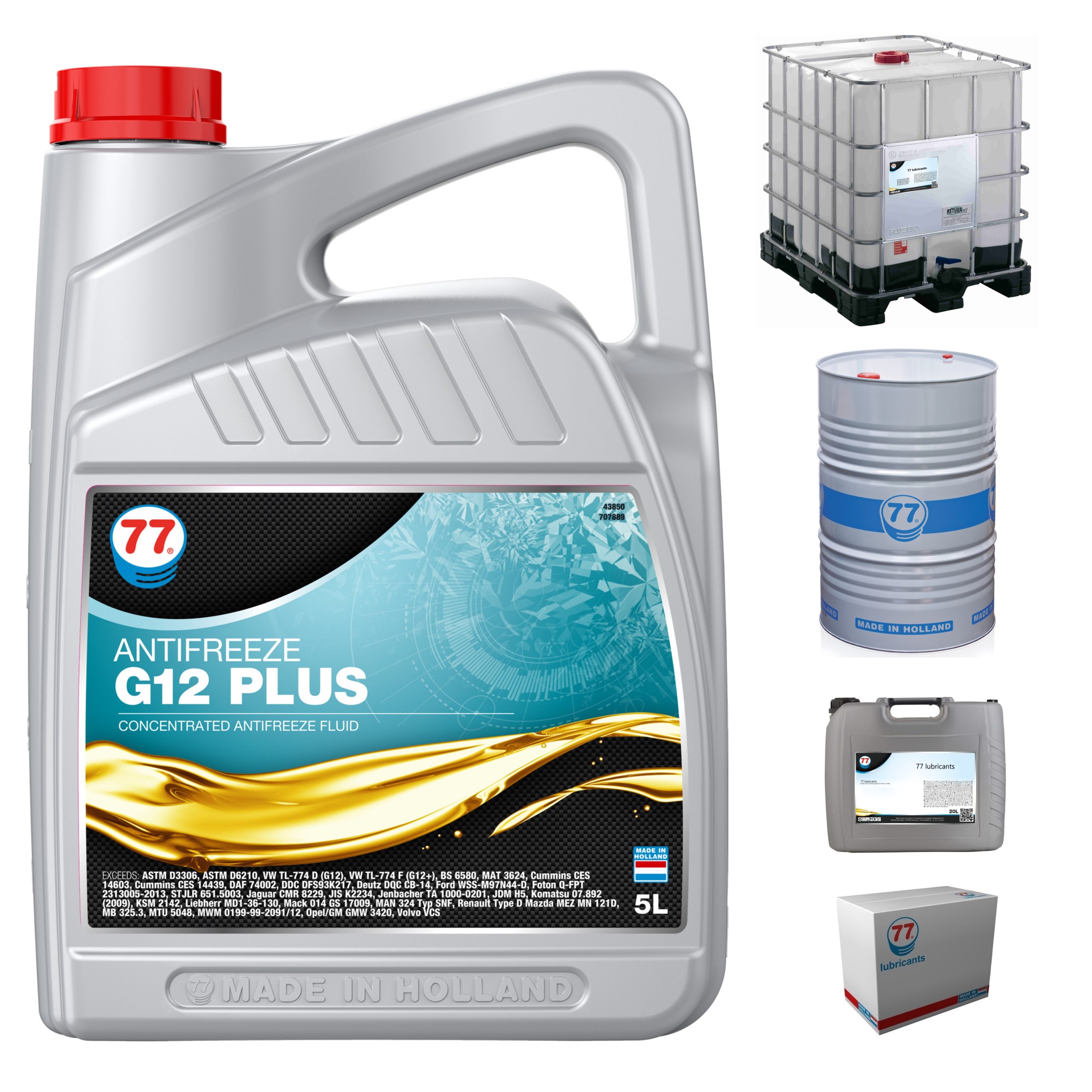 Antivries G12 PLUS ™ 77 lubricants