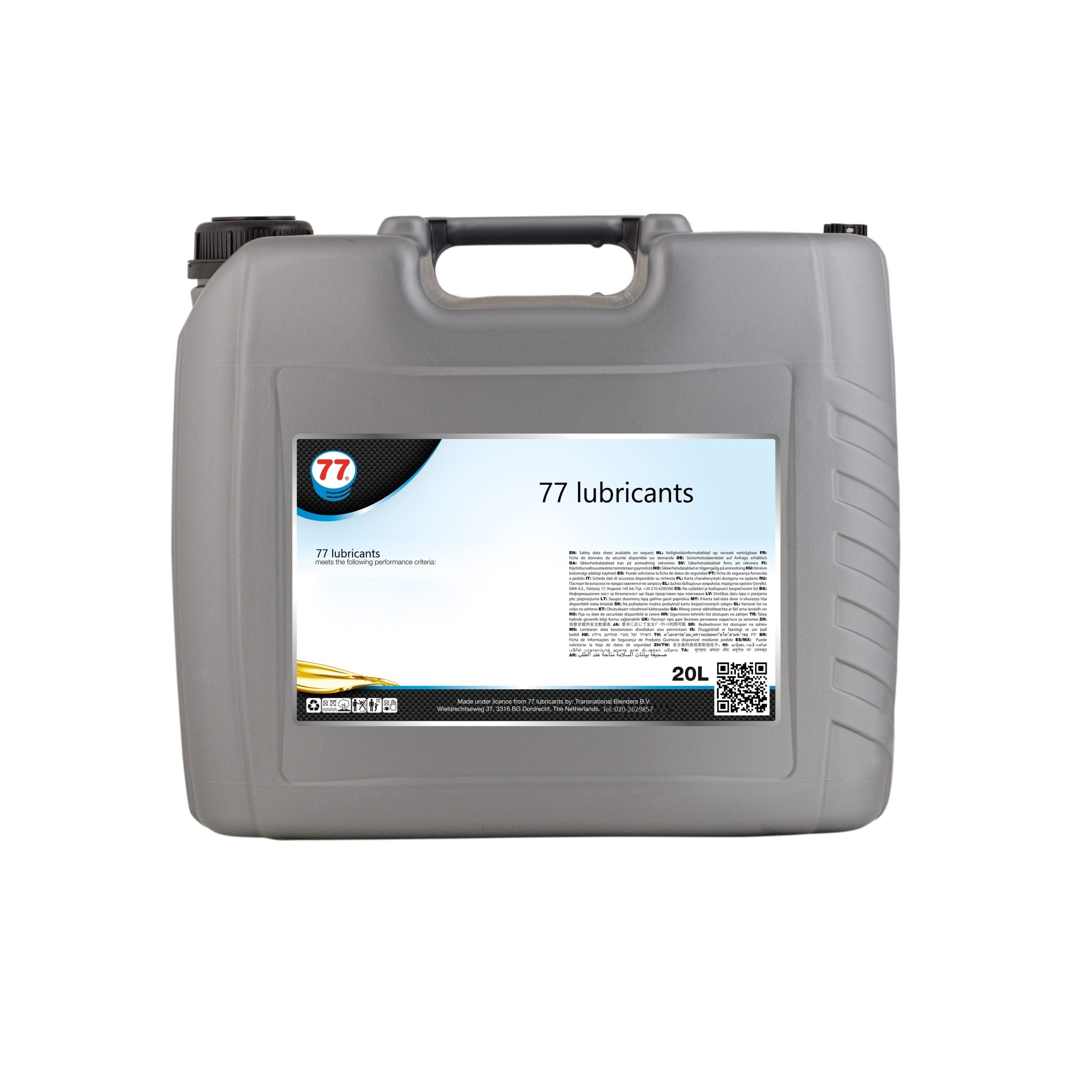 Can 20L Motorfiets olie 4T RACING 5W-40